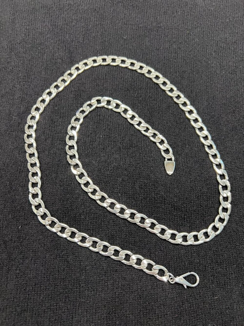 Silver Tone Hook Belt